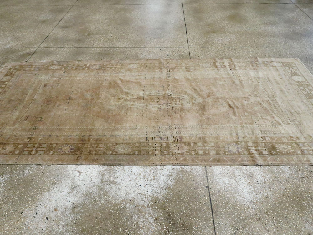 Antique Turkish Oushak Carpet, No.17323 - Gsblank