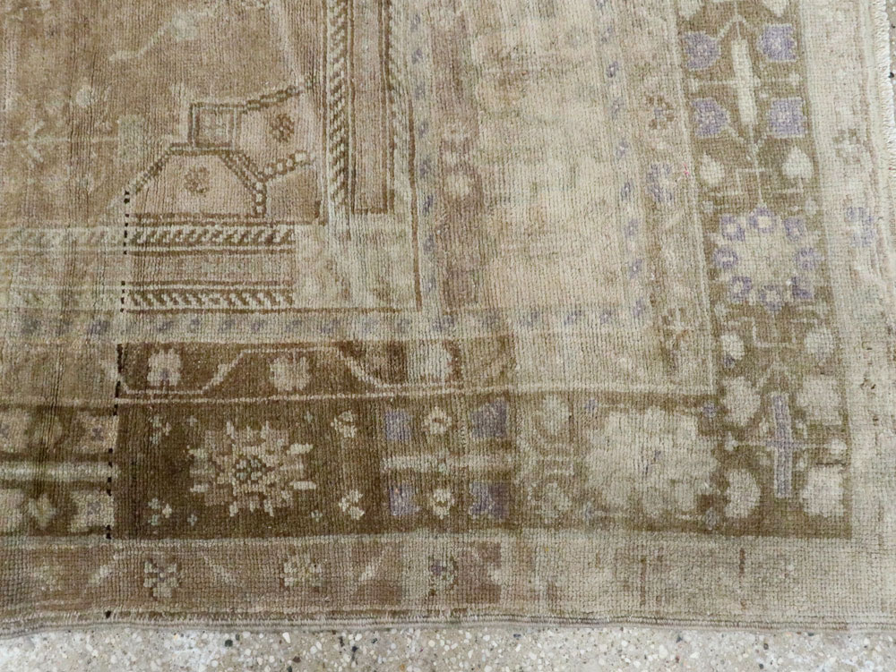 Antique Turkish Oushak Carpet, No.17323 - Gsblank