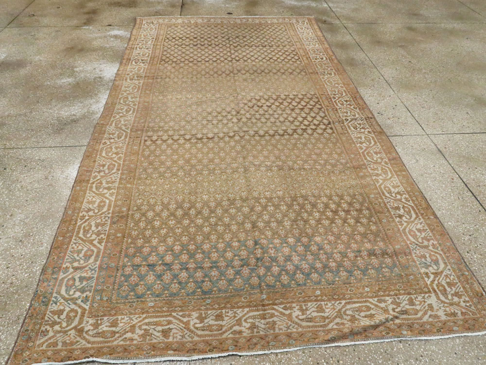 Vintage Persian Malayer Gallery Carpet, No.17326 - Gsblank