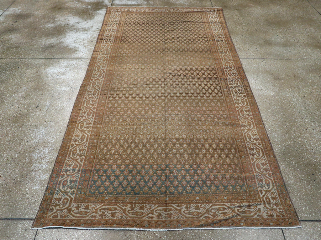 Vintage Persian Malayer Gallery Carpet, No.17326 - Gsblank