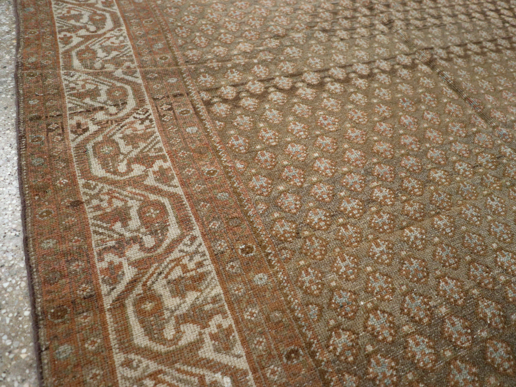 Vintage Persian Malayer Gallery Carpet, No.17326 - Gsblank