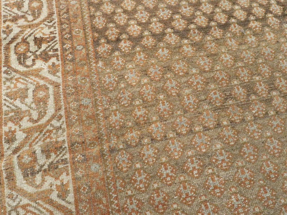 Vintage Persian Malayer Gallery Carpet, No.17326 - Gsblank