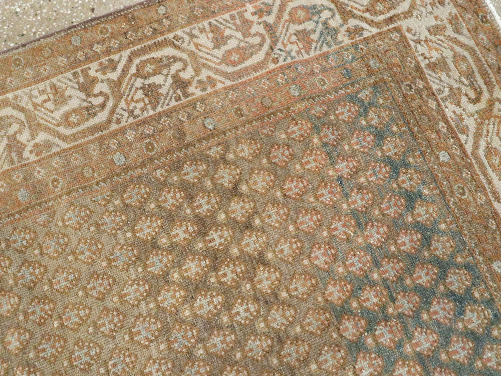 Vintage Persian Malayer Gallery Carpet, No.17326 - Gsblank