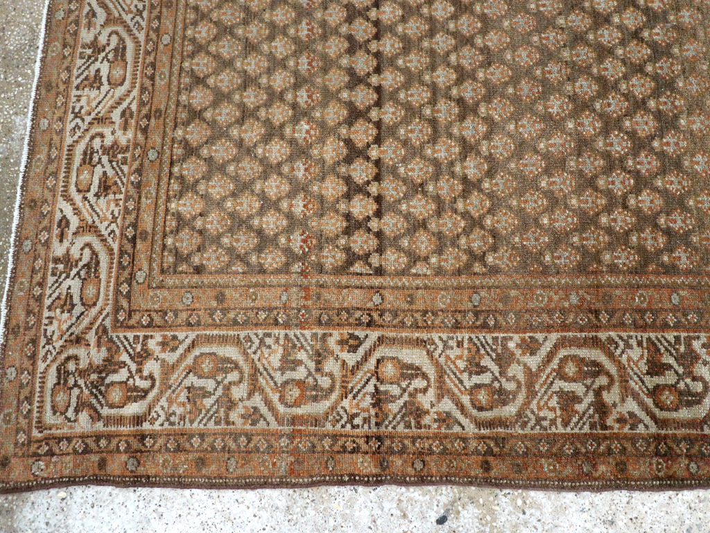 Vintage Persian Malayer Gallery Carpet, No.17326 - Gsblank