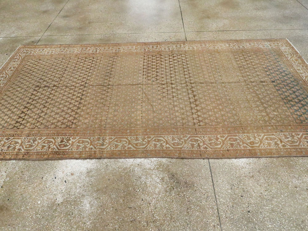 Vintage Persian Malayer Gallery Carpet, No.17326 - Gsblank