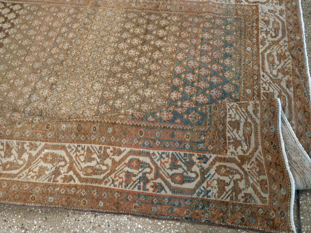 Vintage Persian Malayer Gallery Carpet, No.17326 - Gsblank