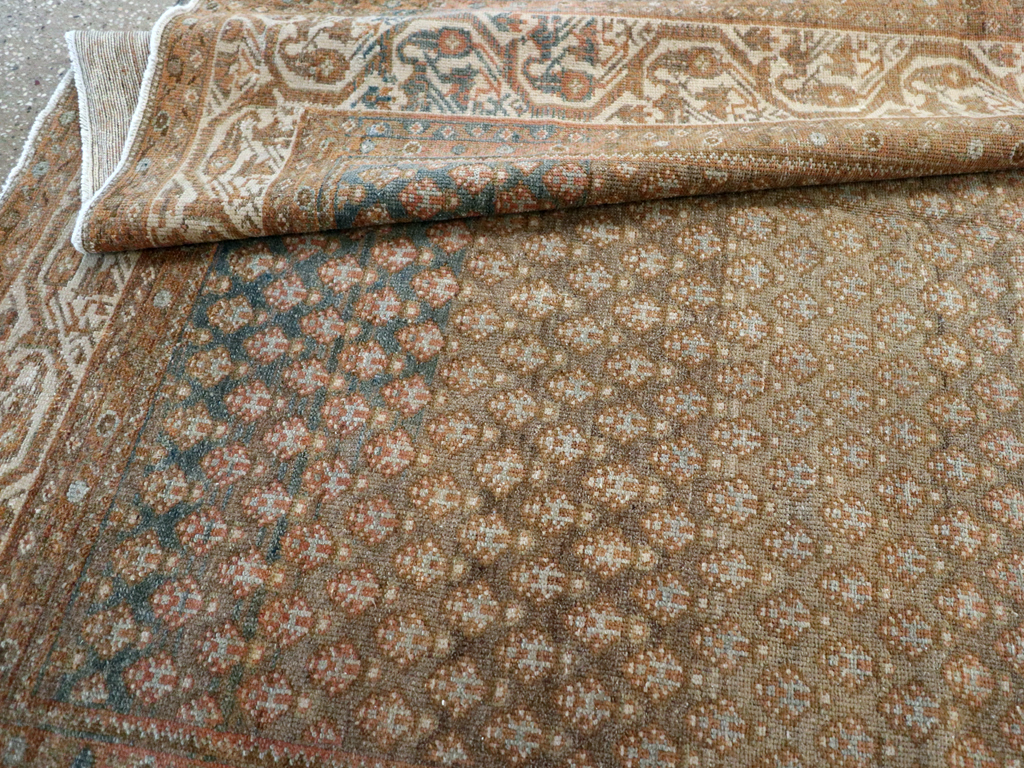 Vintage Persian Malayer Gallery Carpet, No.17326 - Gsblank