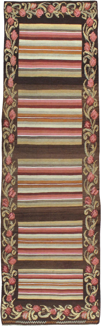 Vintage Russian Bessarabian Rug, No.17334 - Gsblank