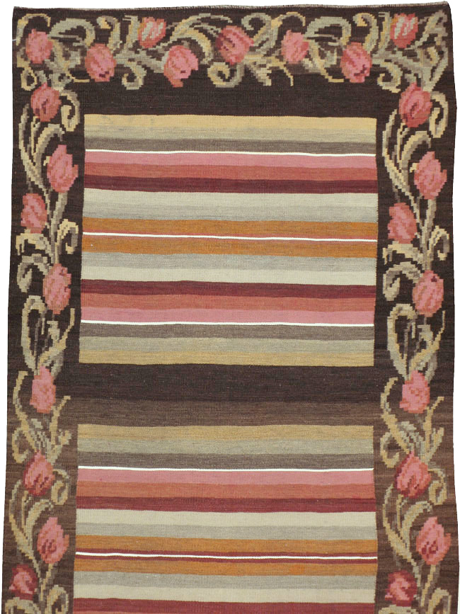 Vintage Russian Bessarabian Rug, No.17334 - Gsblank