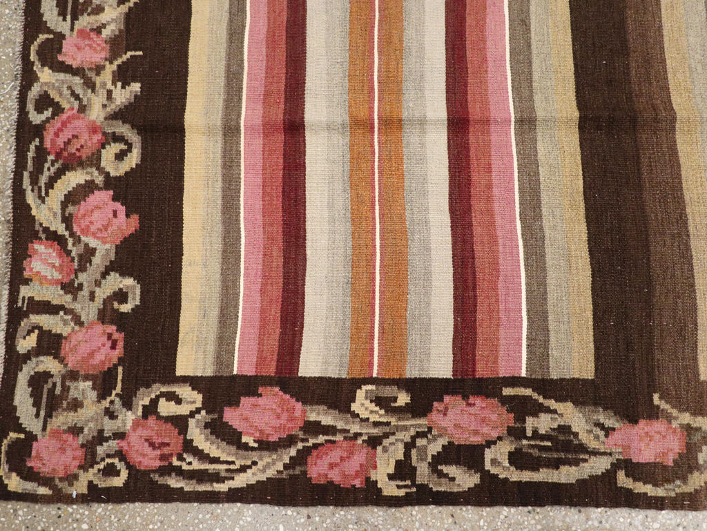 Vintage Russian Bessarabian Rug, No.17334 - Gsblank