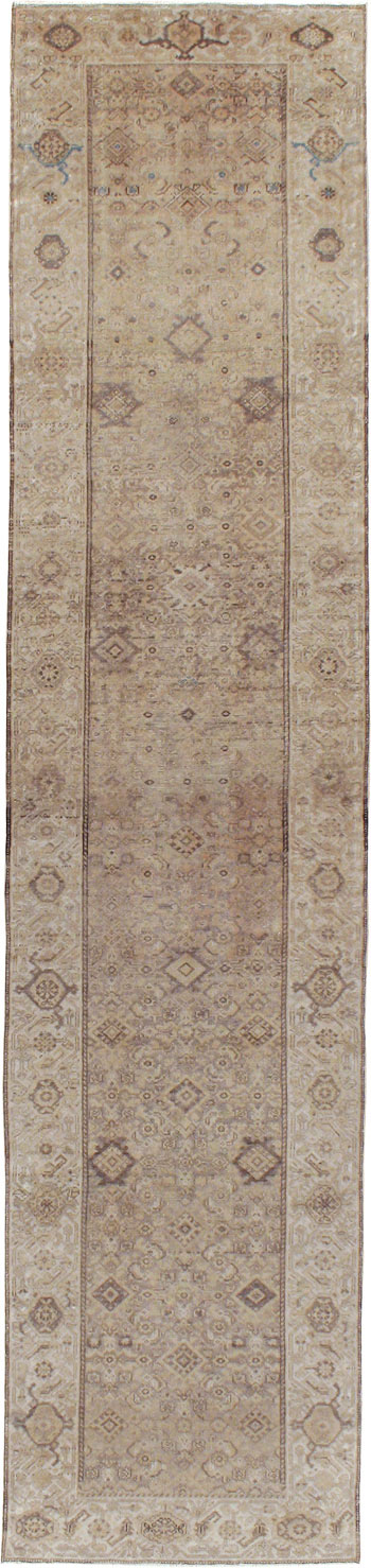 Vintage Persian Malayer Runner, No.17335 - Gsblank