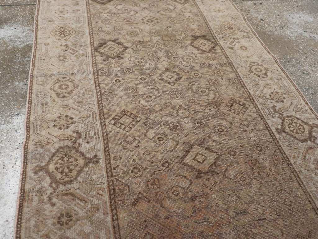 Vintage Persian Malayer Runner, No.17335 - Gsblank