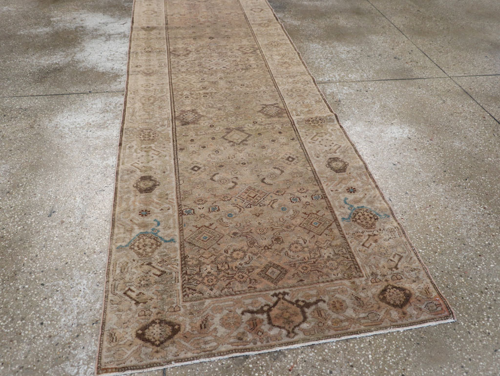 Vintage Persian Malayer Runner, No.17335 - Gsblank
