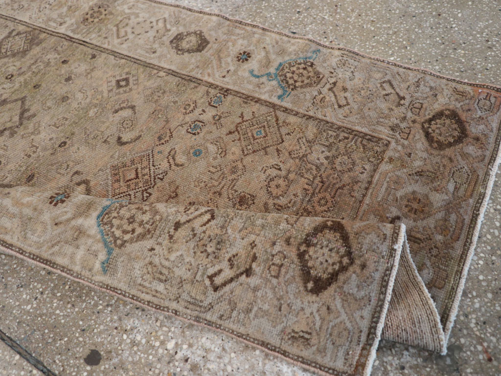 Vintage Persian Malayer Runner, No.17335 - Gsblank