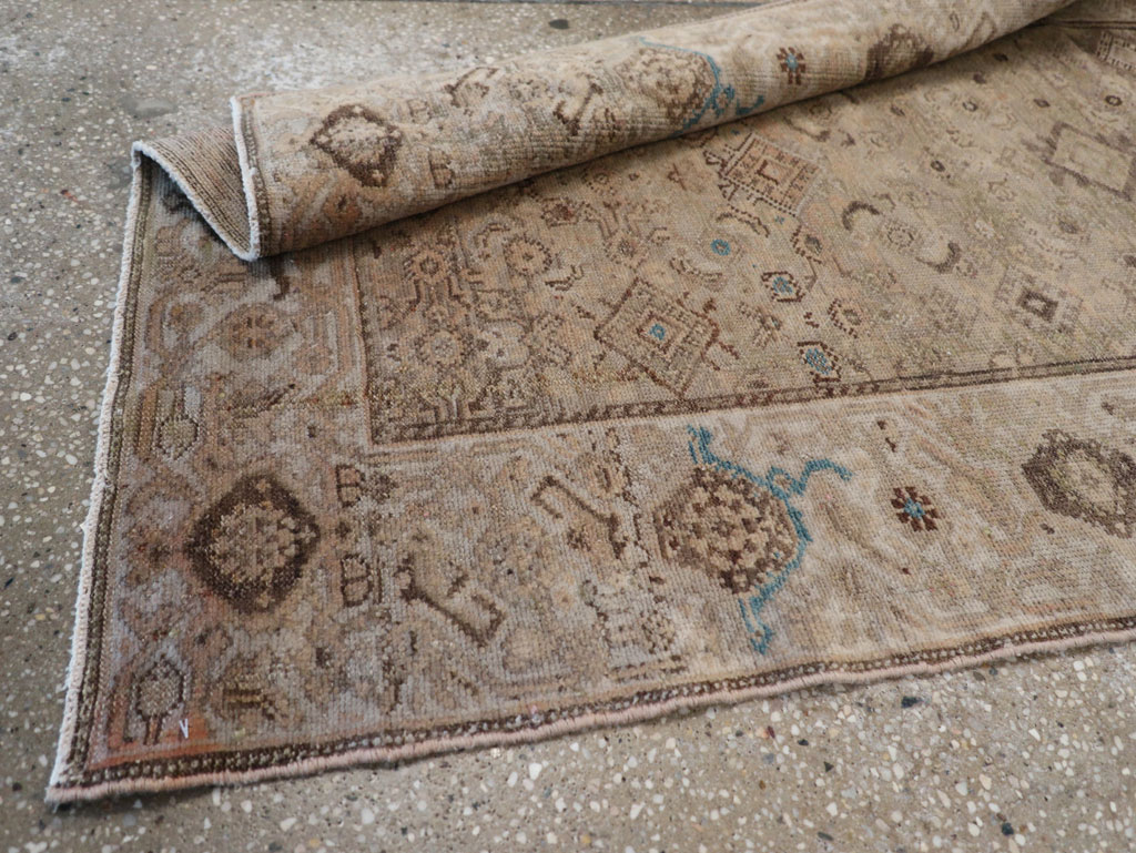 Vintage Persian Malayer Runner, No.17335 - Gsblank