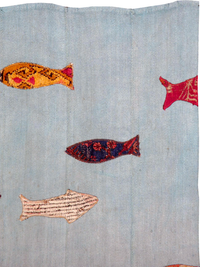 Contemporary Turkish Kilim Accent Rug, No.17367 - Gsblank