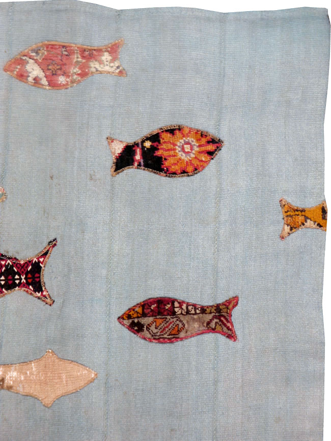 Contemporary Turkish Kilim Accent Rug, No.17367 - Gsblank