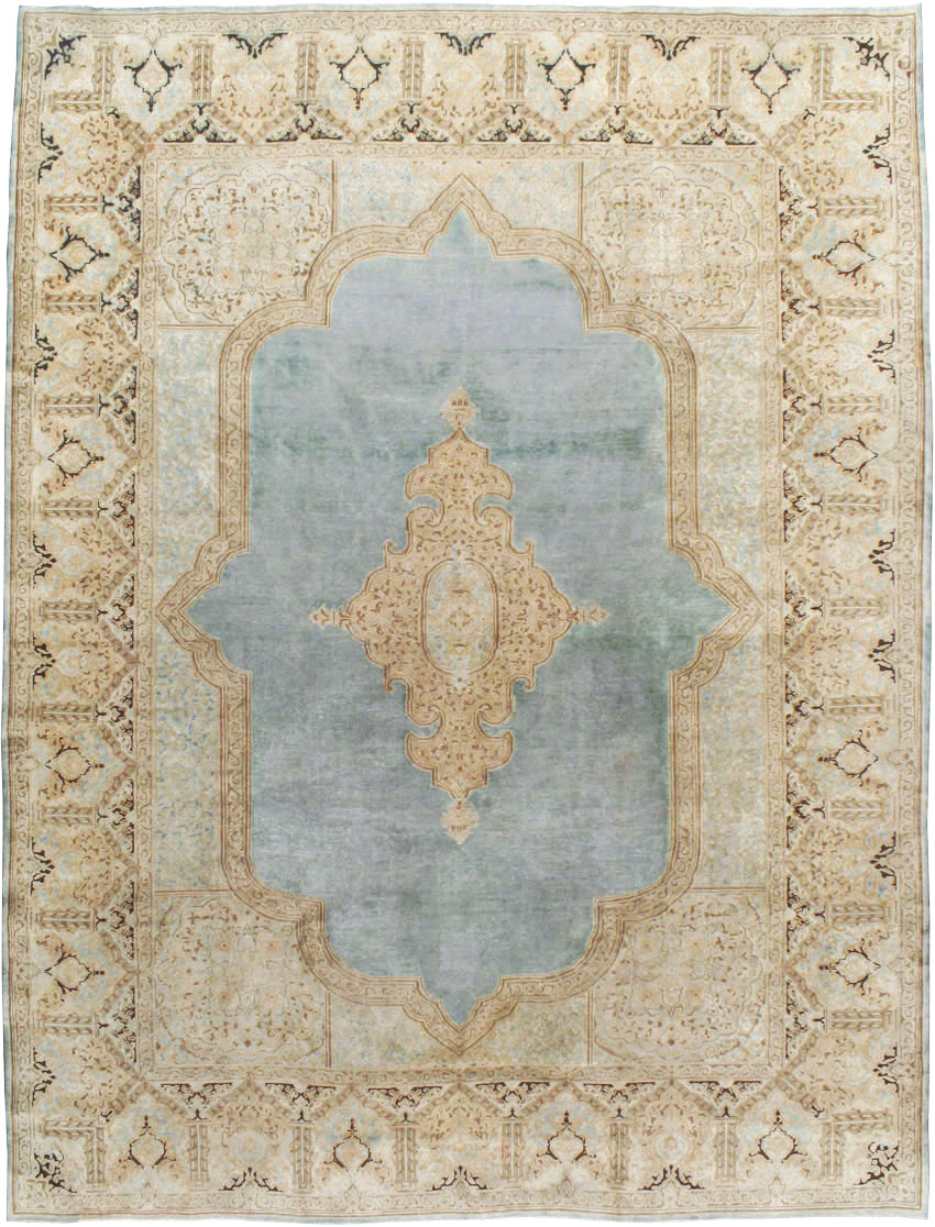 Vintage Persian Kerman Carpet, No.17368 - Gsblank