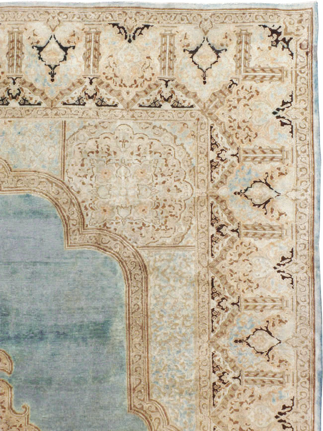 Vintage Persian Kerman Carpet, No.17368 - Gsblank