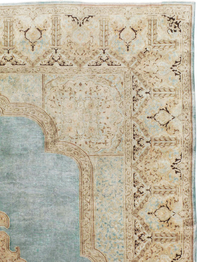 Vintage Persian Kerman Carpet, No.17368 - Gsblank