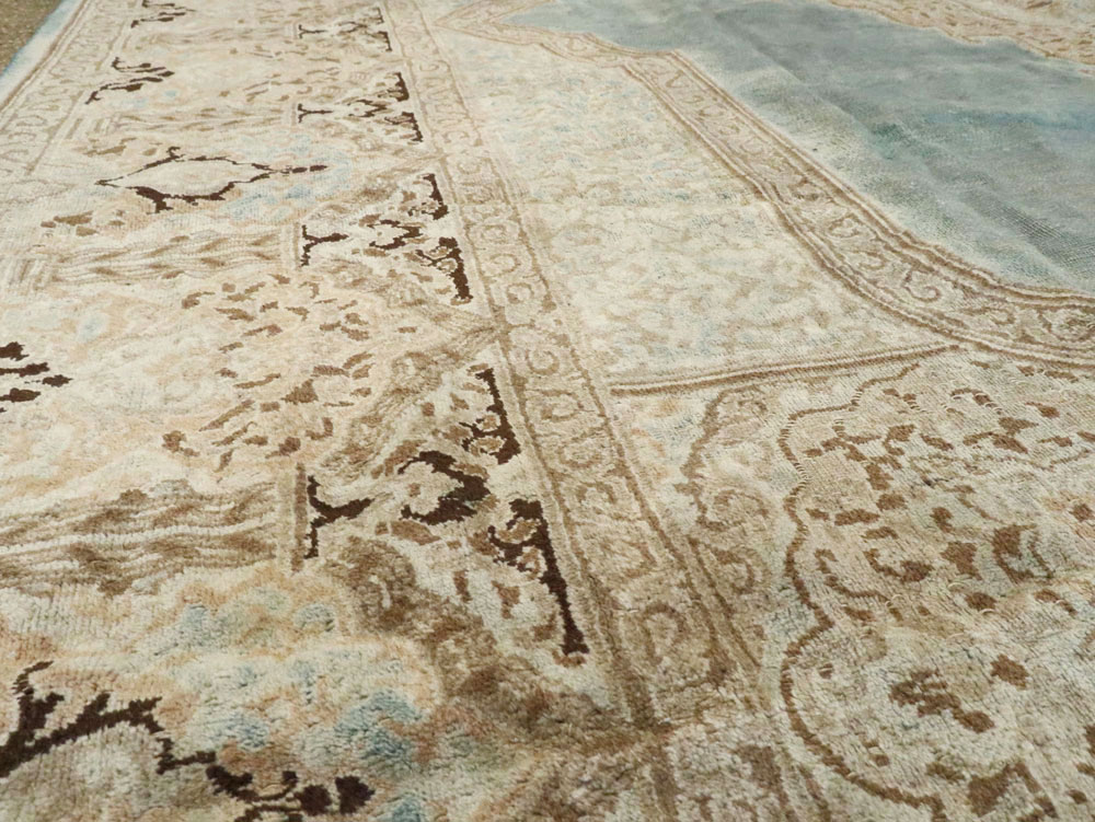 Vintage Persian Kerman Carpet, No.17368 - Gsblank