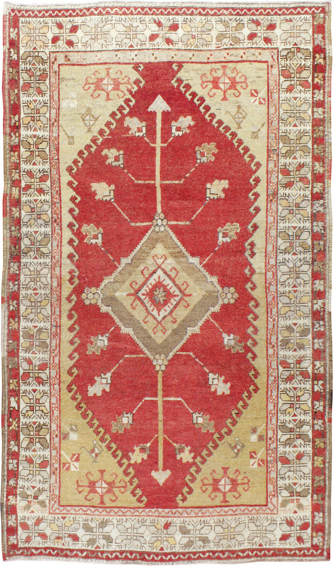 Antique Oushak Carpet, No.17376 - Gsblank