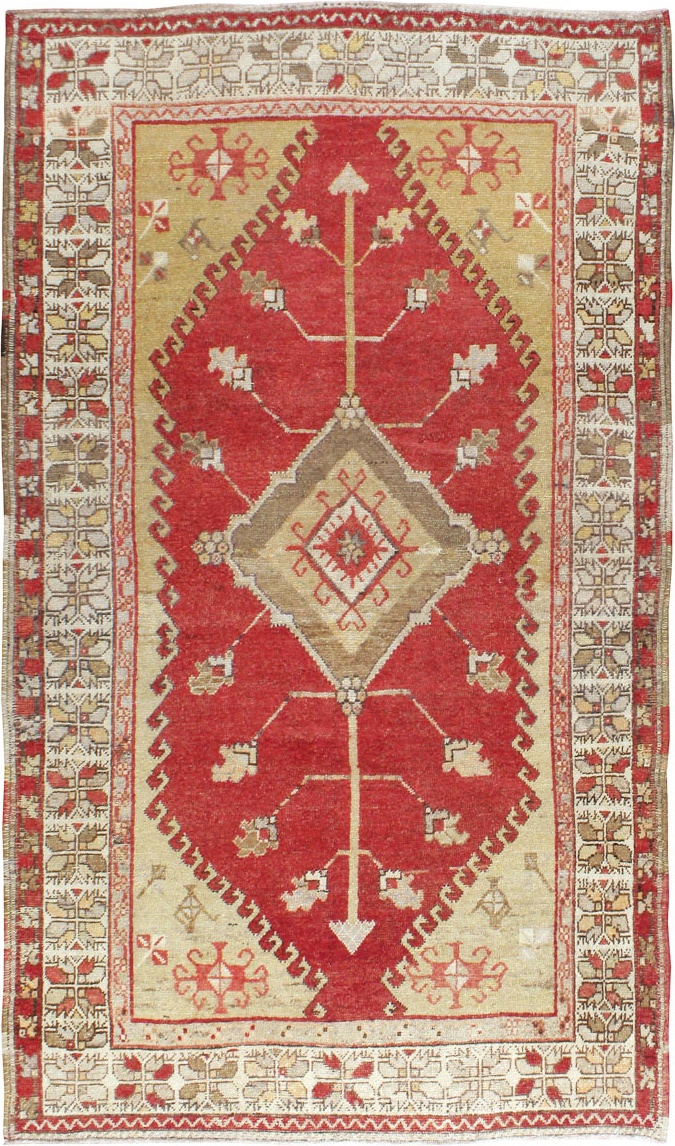 Antique Oushak Carpet, No.17376 - Gsblank