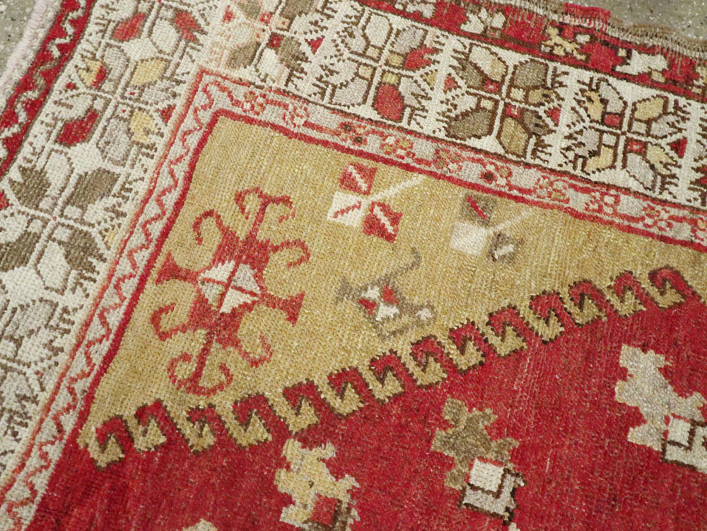 Antique Oushak Carpet, No.17376 - Gsblank