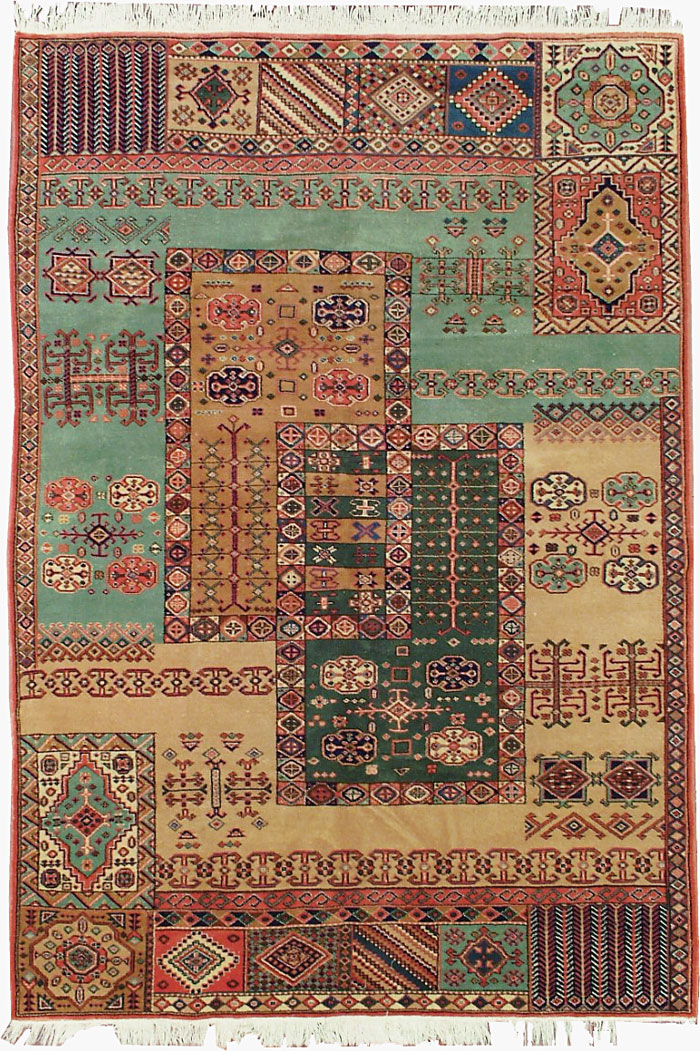 Vintage Turkish Anatolian Carpet, No.17378 - Gsblank