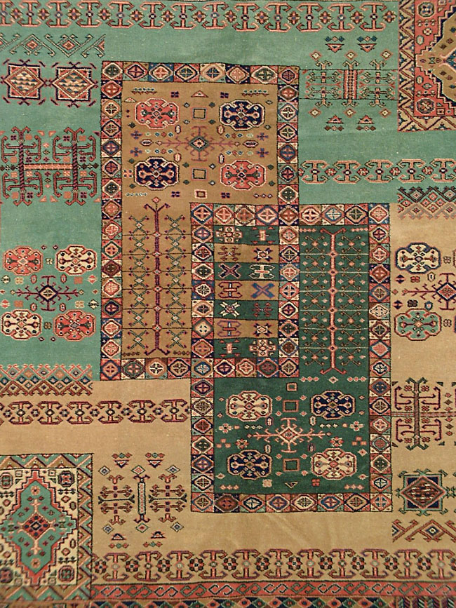 Vintage Turkish Anatolian Carpet, No.17378 - Gsblank