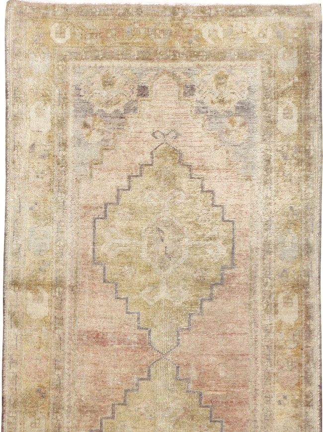 Vintage Turkish Oushak Rug, No.17403 - Gsblank