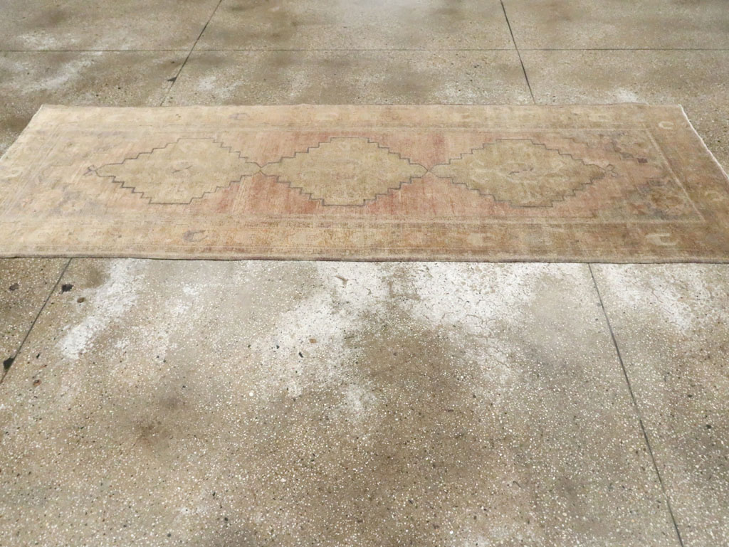 Vintage Turkish Oushak Rug, No.17403 - Gsblank