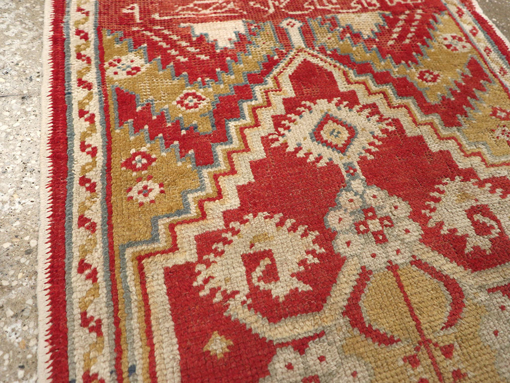 Antique Turkish Oushak Rug, No.17406 - Gsblank