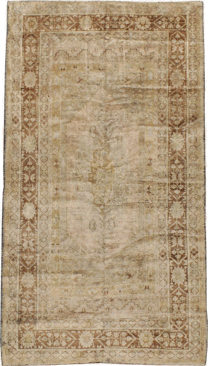 Antique Turkish Oushak Rug, No.17412 - Gsblank