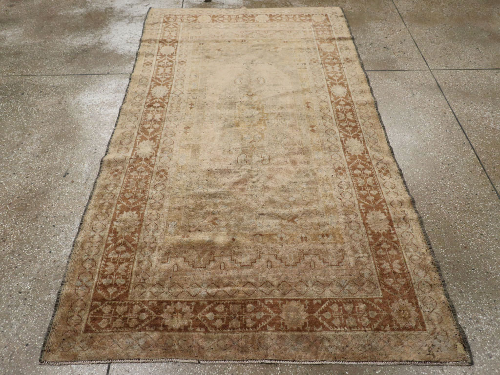 Antique Turkish Oushak Rug, No.17412 - Gsblank