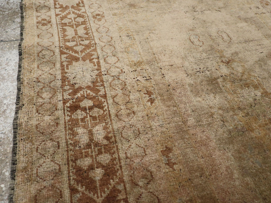 Antique Turkish Oushak Rug, No.17412 - Gsblank