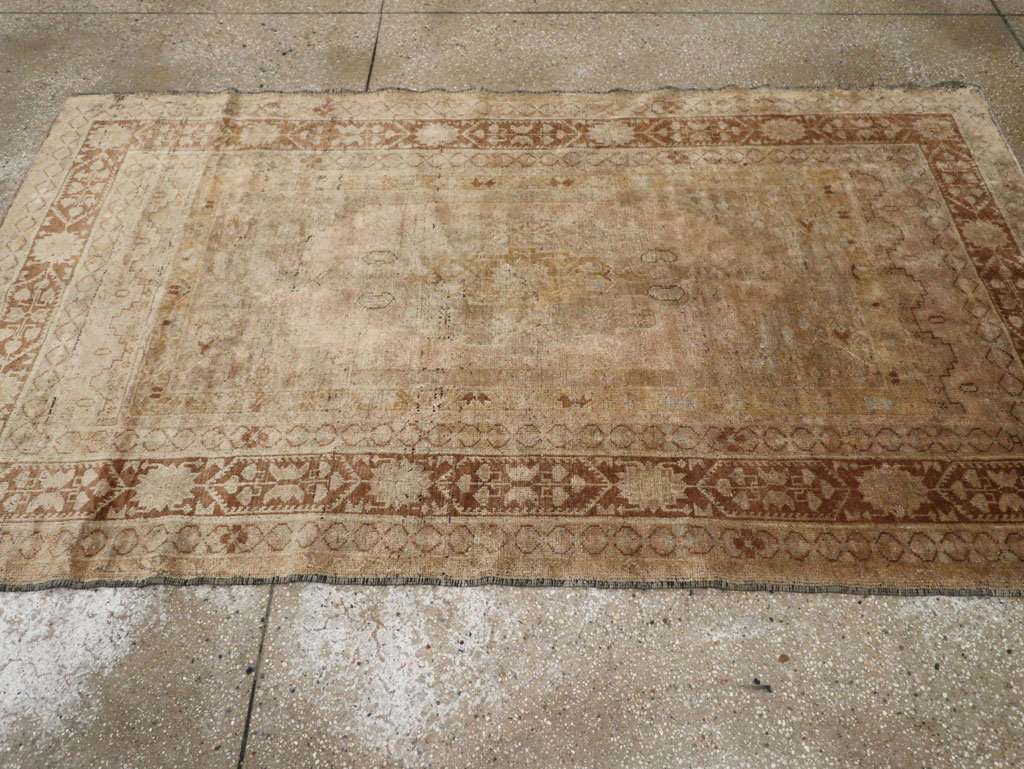 Antique Turkish Oushak Rug, No.17412 - Gsblank