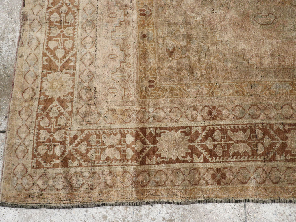 Antique Turkish Oushak Rug, No.17412 - Gsblank