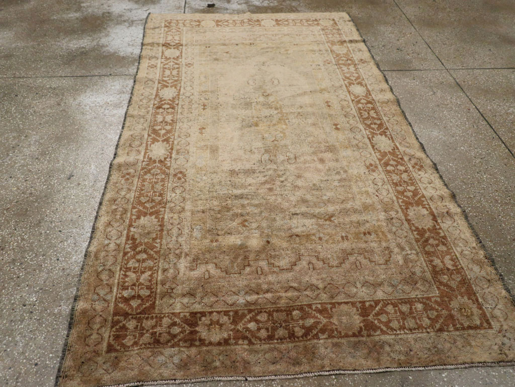 Antique Turkish Oushak Rug, No.17412 - Gsblank
