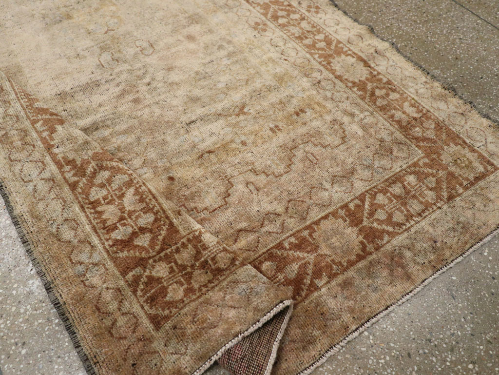 Antique Turkish Oushak Rug, No.17412 - Gsblank