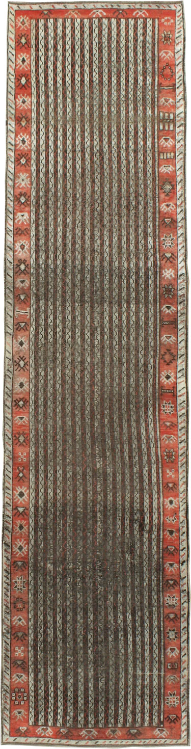 Antique Turkish Ghiordes Runner, No.17418 - Gsblank