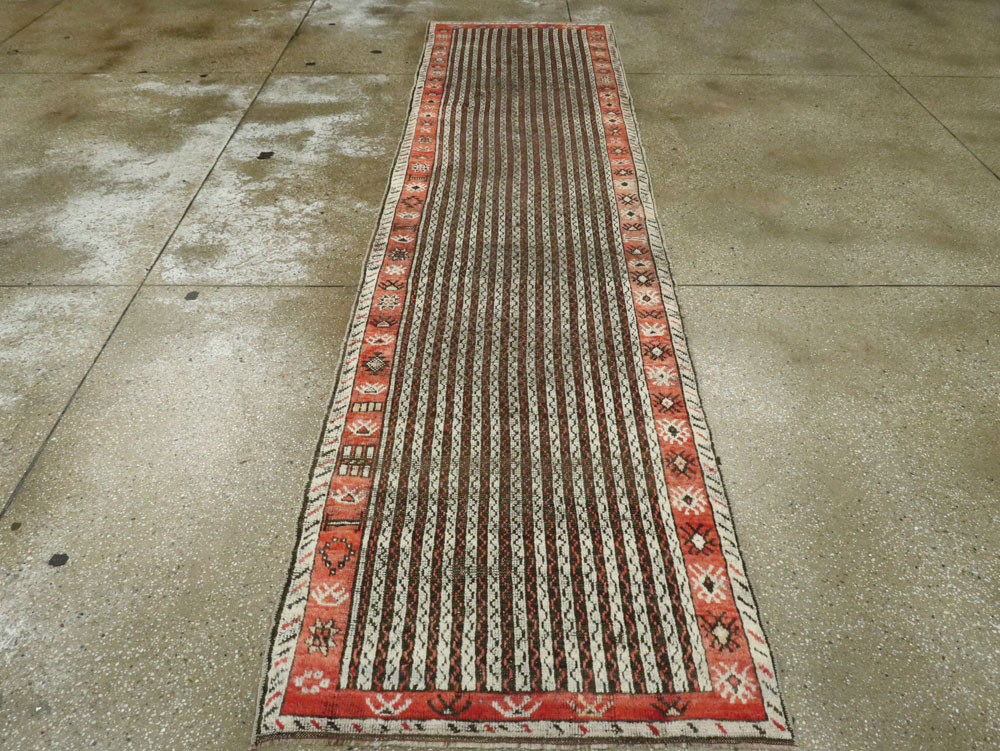 Antique Turkish Ghiordes Runner, No.17418 - Gsblank