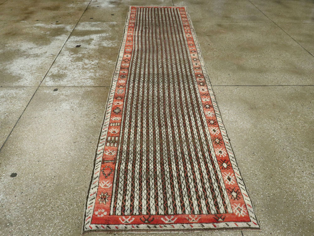 Antique Turkish Ghiordes Runner, No.17418 - Gsblank