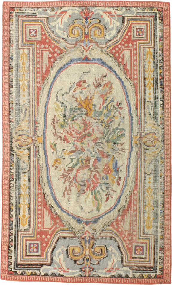 Antique Turkish Ghiordes Rug, No.17427 - Gsblank