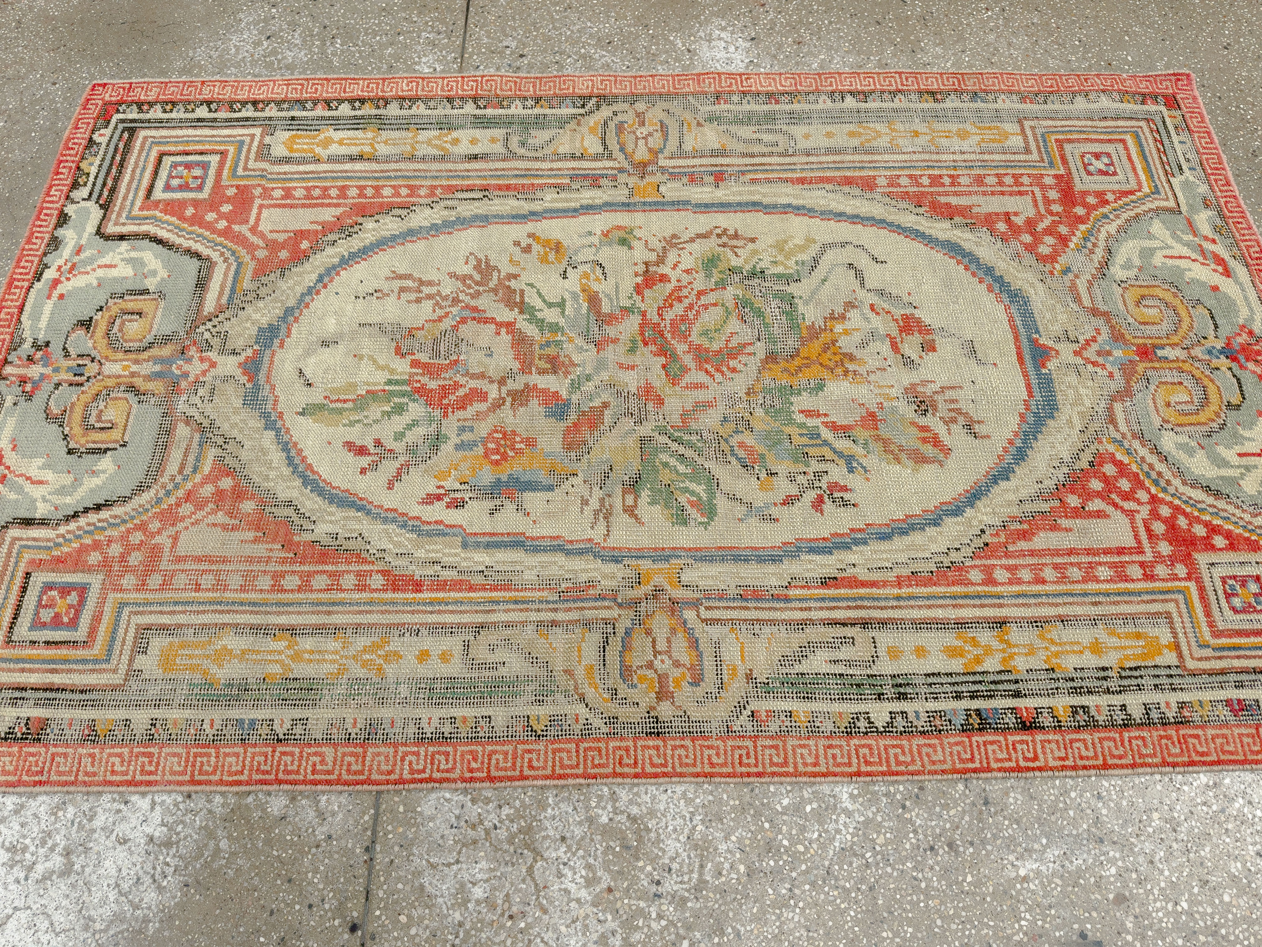 Antique Turkish Ghiordes Rug, No.17427 - Gsblank