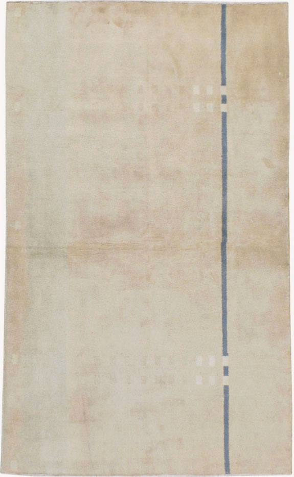 Vintage Turkish Anatolian Modernist Rug, No.17430 - Gsblank