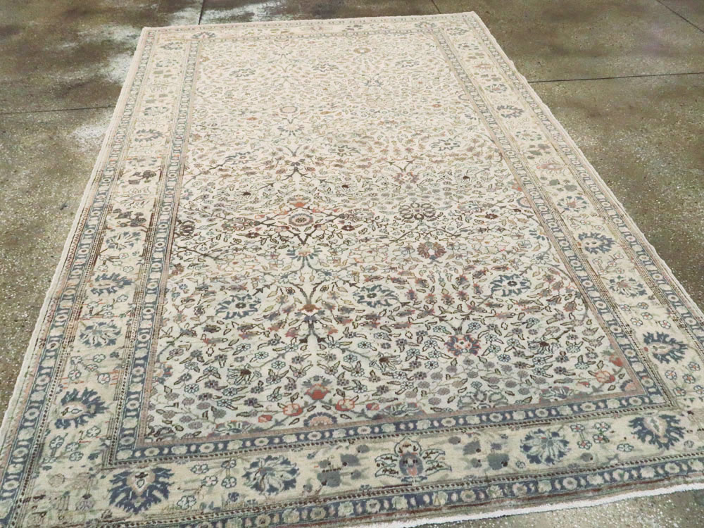 Vintage Turkish Sivas Accent Carpet, No.17439 - Gsblank