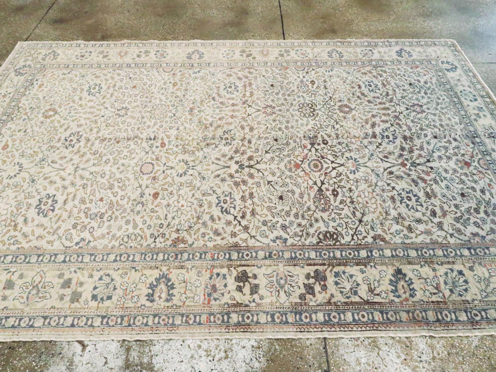 Vintage Turkish Sivas Accent Carpet, No.17439 - Gsblank