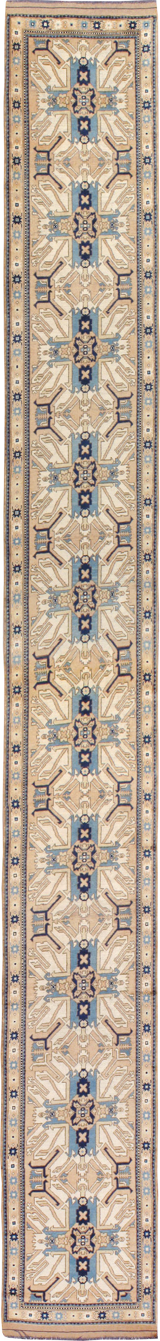 Antique Turkish Kazak Runner, No.17452 - Gsblank
