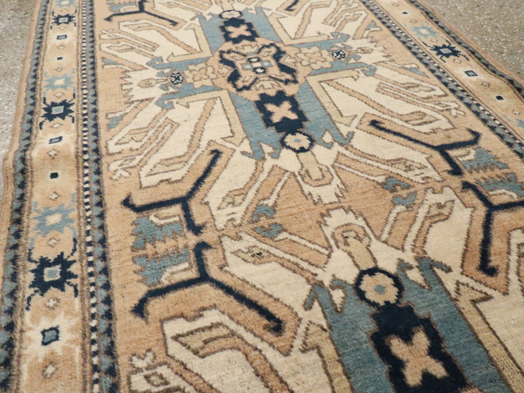Antique Turkish Kazak Runner, No.17452 - Gsblank